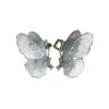 light blue butterfly pant waist tightener adjustable no sew jean button decorative crystal style waist adjuster